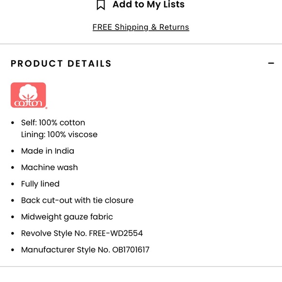 Free People Forget Me Not Dress - Picture 3 of 5